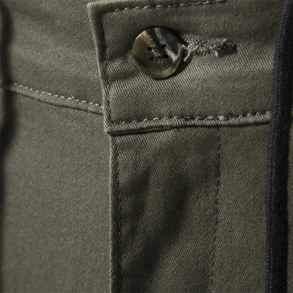 Axel | Men's Cargo Pants Olive Green Slim Fit Tapered