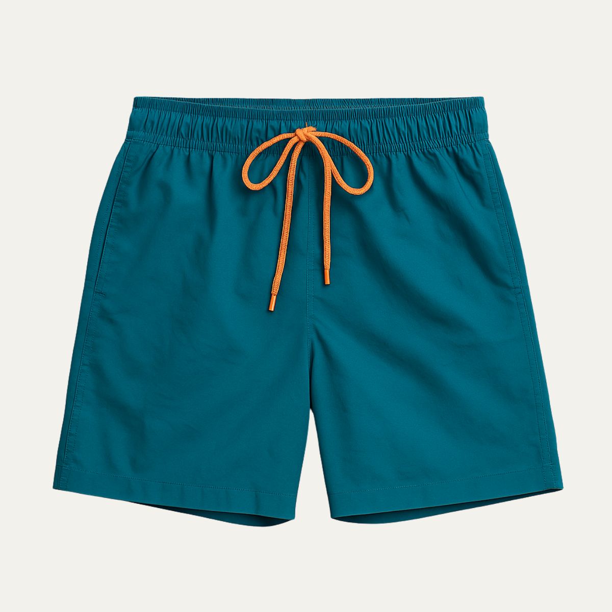 Arlo | Men's Swim Shorts Orange Drawstring