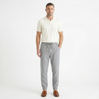 Dama Washington Axel men's linen joggers white lightweight summer pants - view 8