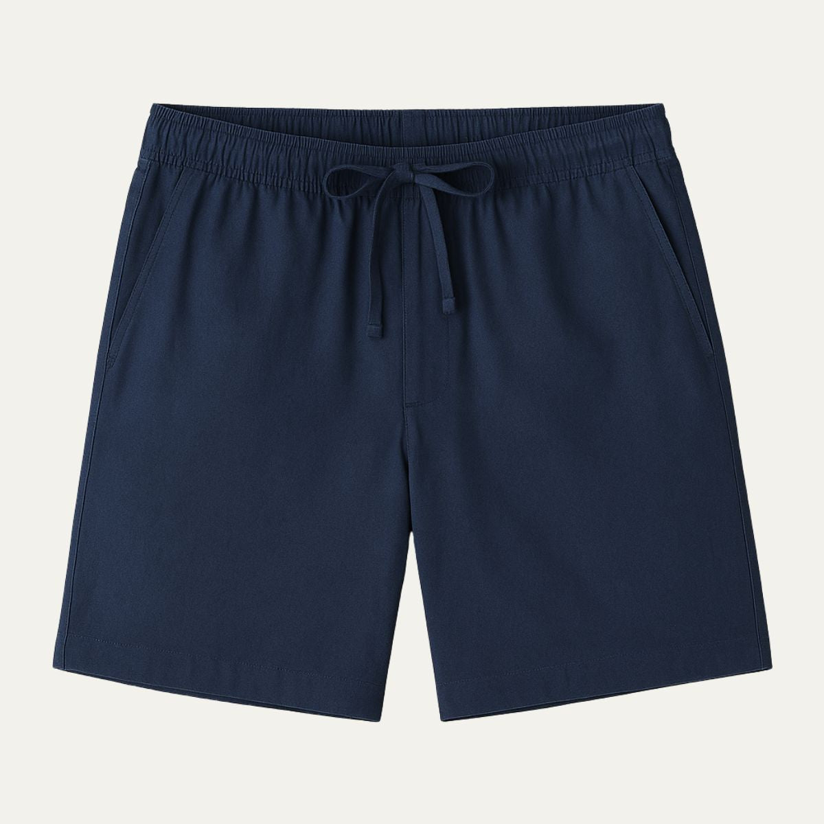 Dash | Men's Linen Shorts Gray Relaxed Fit Drawstring