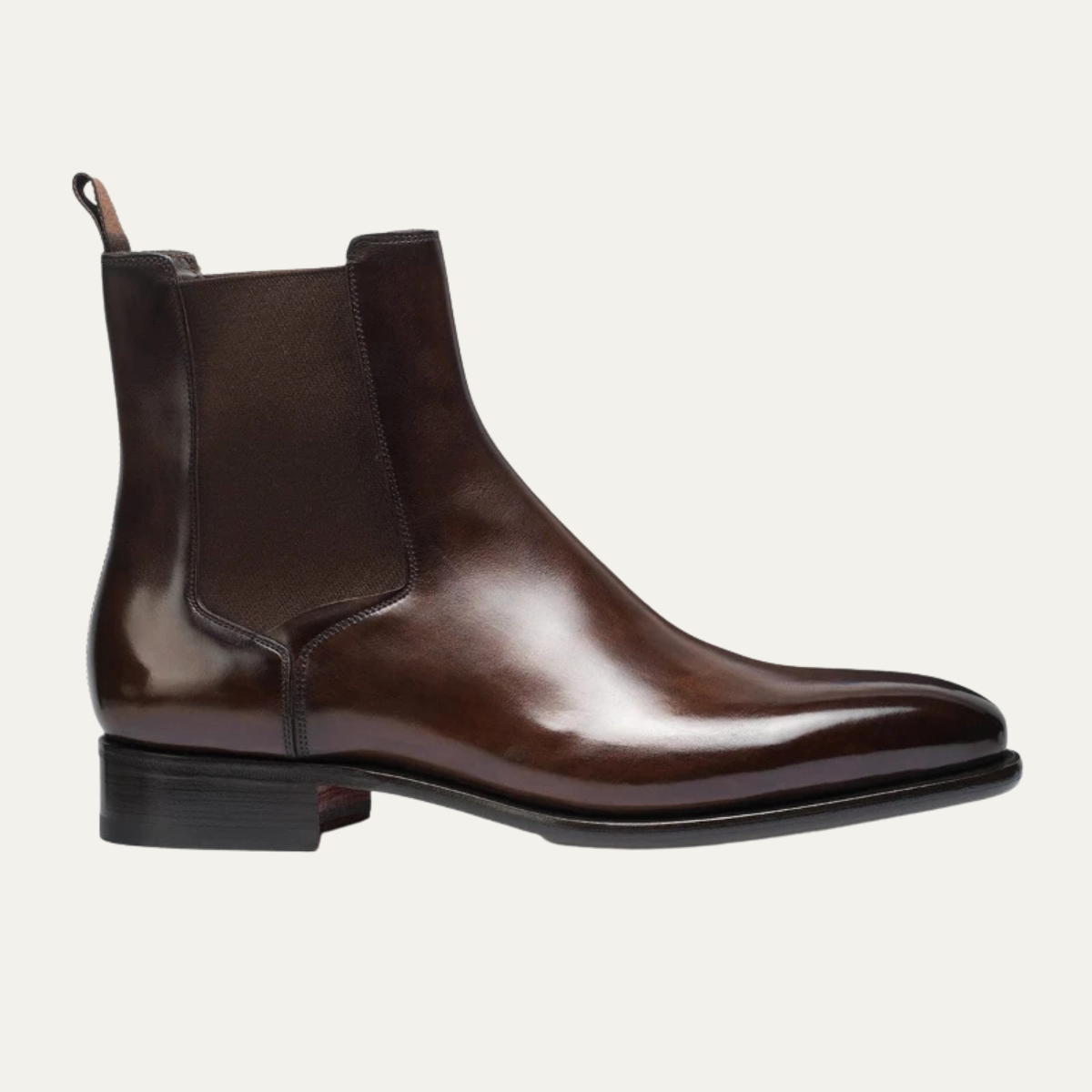 Axel | Men's Vintage Leather Chelsea Boots Brown