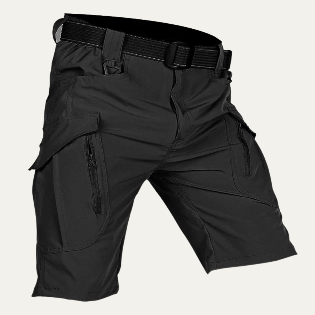 Axel | Men's Cargo Shorts Olive Multiple Pockets