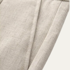 Dama Washington Orson men's tailored dress pants gray pleated straight leg - view 9