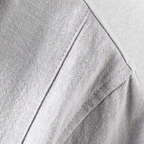 Dama Washington Callum men's linen polo shirt gray short sleeve - view 8