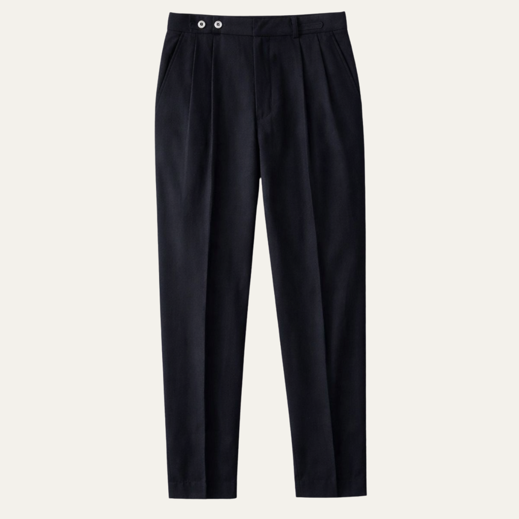 Dama Washington Beau men's pleated dress pants black - view 4