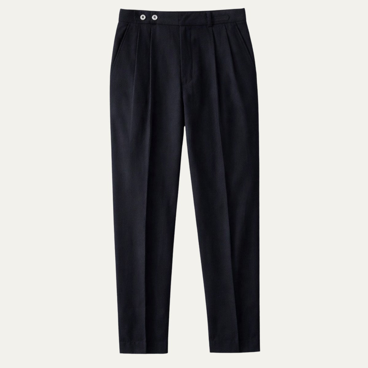 Beau | Men's Pleated Dress Pants Black