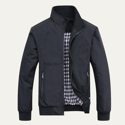 Dama Washington Axel men's casual lightweight bomber jacket navy - view 2