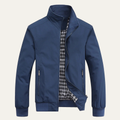 Dama Washington Axel men's casual lightweight bomber jacket navy - front view
