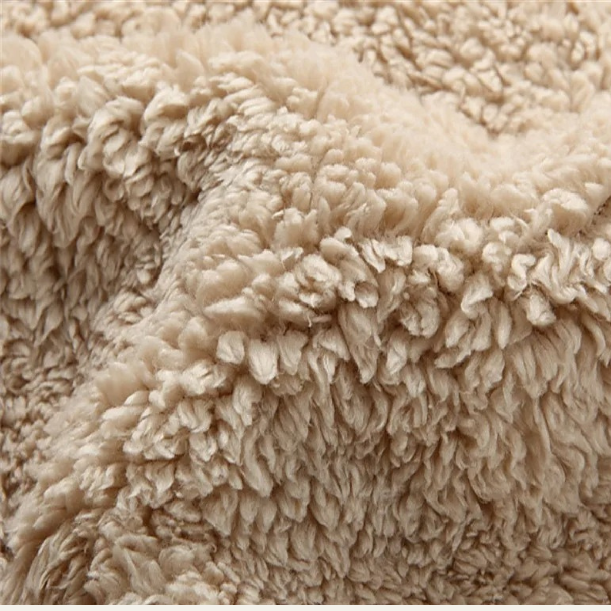 Ash | Men's Cream Fair Isle Zip Up Hoodie Sherpa Lined