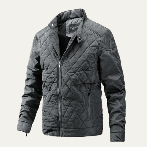 Dama Washington Axel men's quilted puffer jacket black - view 2
