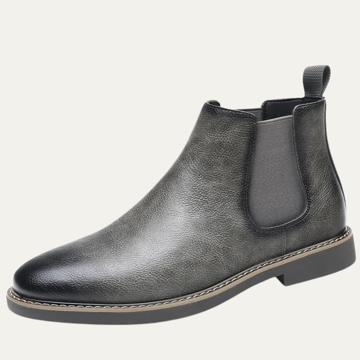Sage | Men's Chelsea Leather Ankle Boot Brown