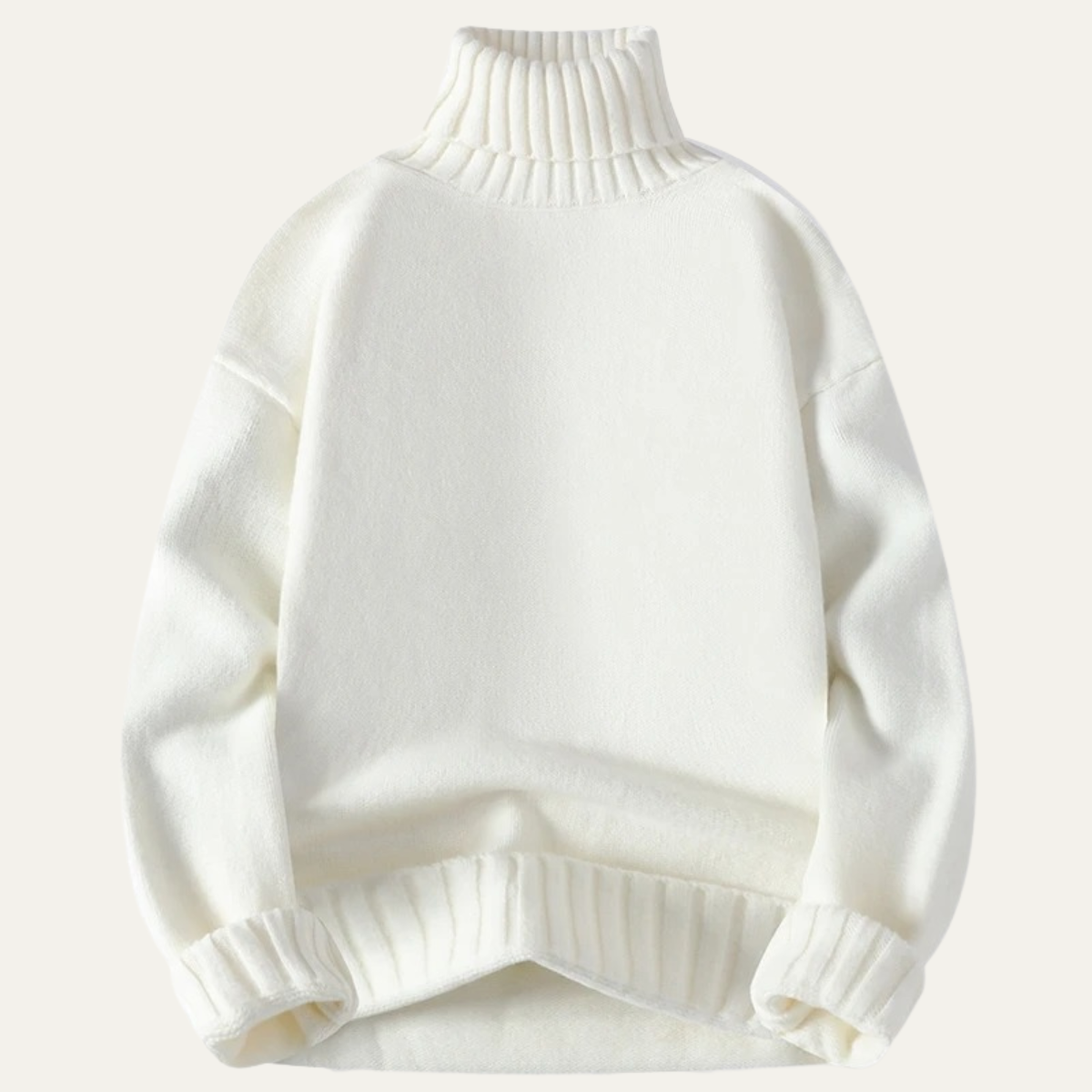 Bram | Men's Crew Neck Sweater Brown
