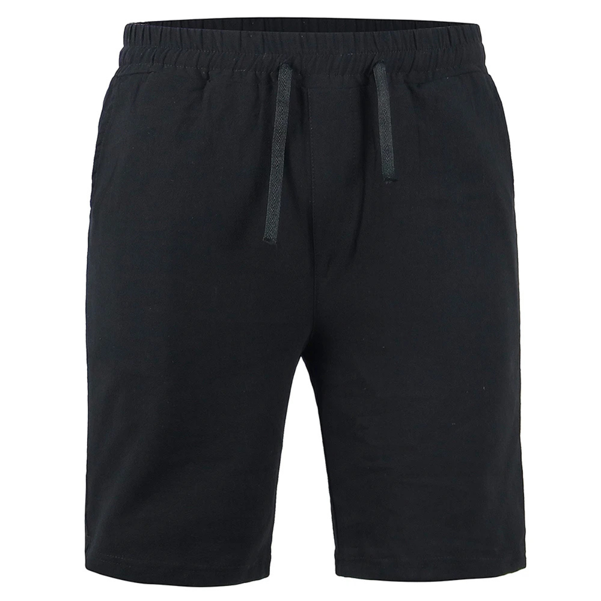 Beau | Men's Casual Linen Shorts Light Blue