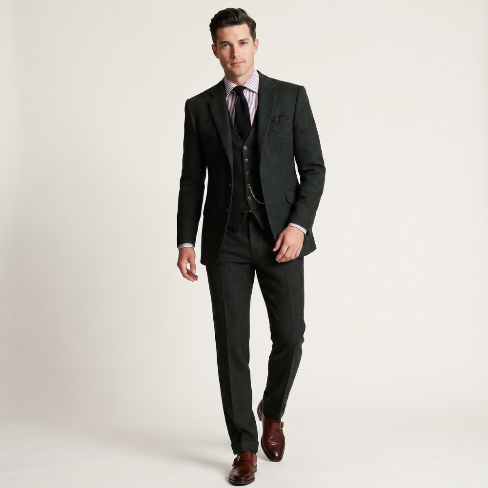 Wyatt | Men's Tweed Suit Three Piece
