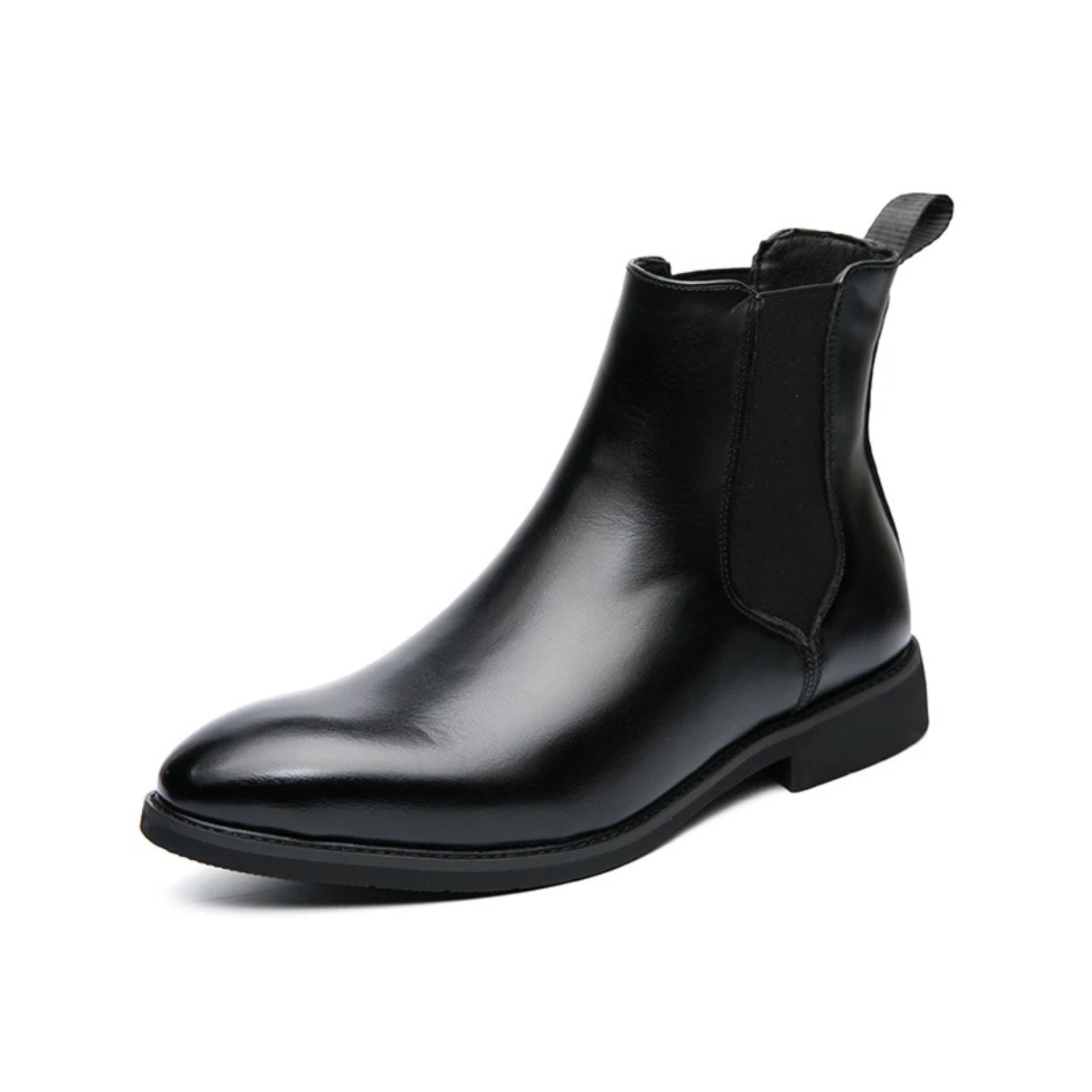 Axel | Men's Vintage Leather Chelsea Boots Brown