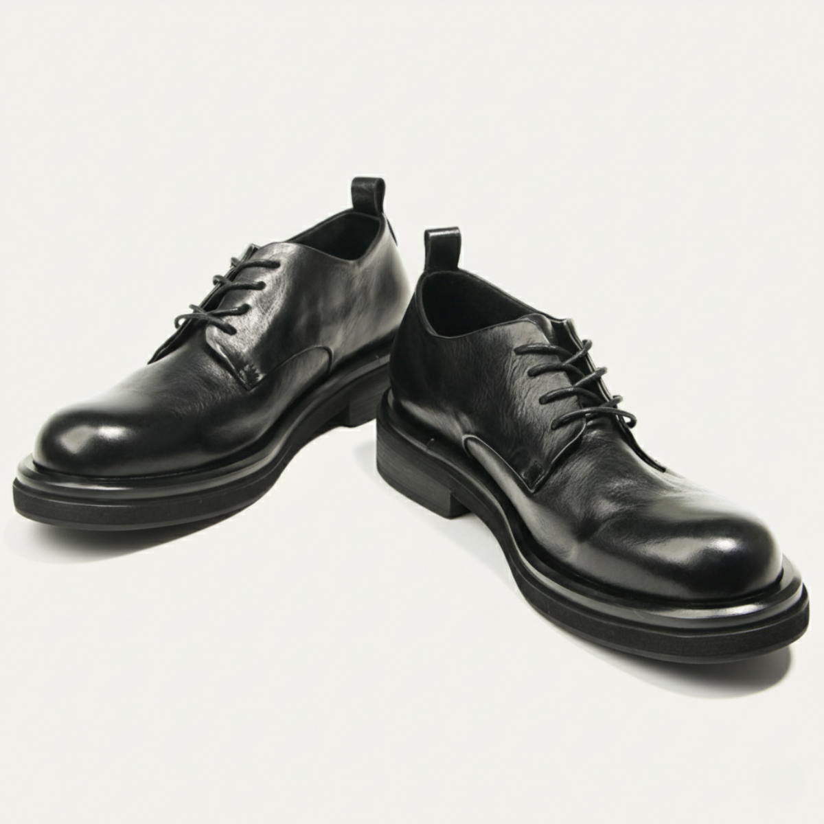 Axel | Men's Leather Dress Shoe Black Lace Up