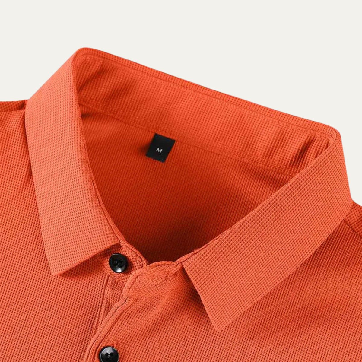 Blake | Men's Polo Shirt Orange Short Sleeve