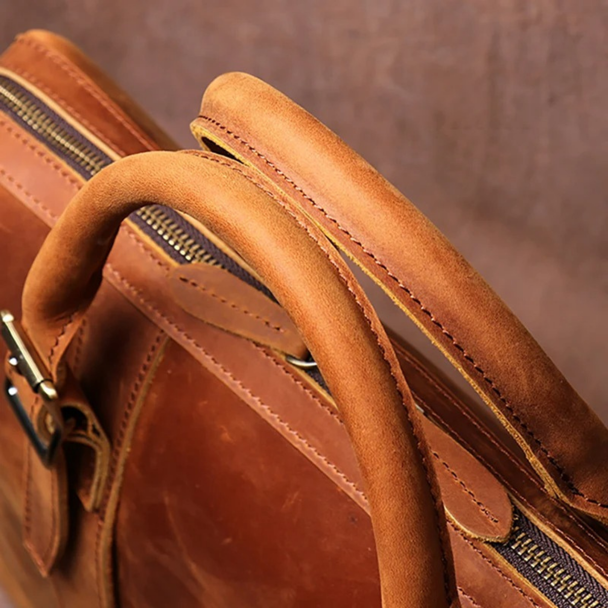 Cabourg leather business bag