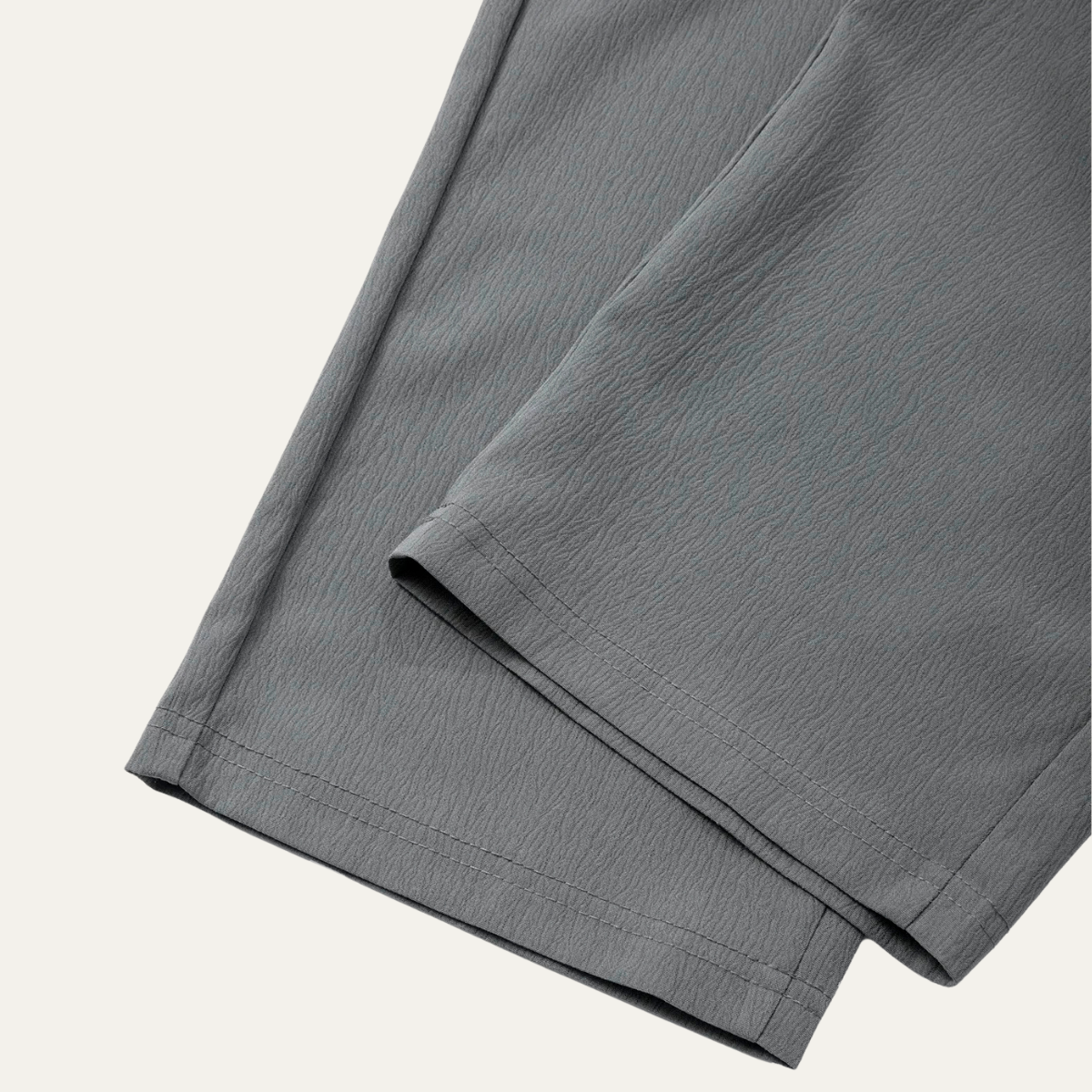 Callum | Men's Relaxed Linen Pants Gray Drawstring