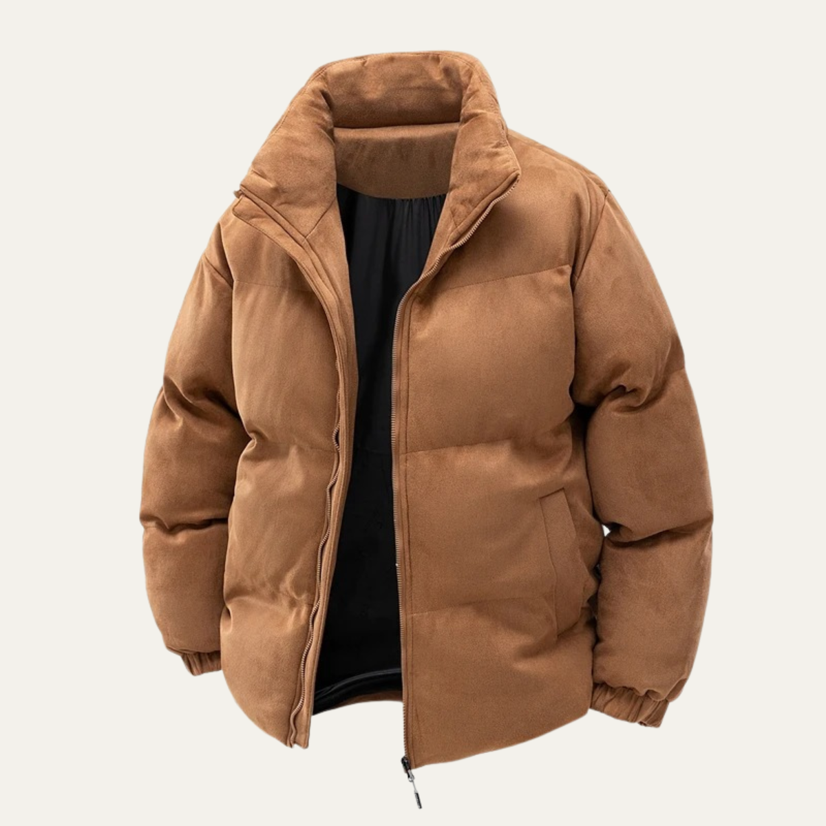 Jasper | Men's Oversized Puffer Jacket Black