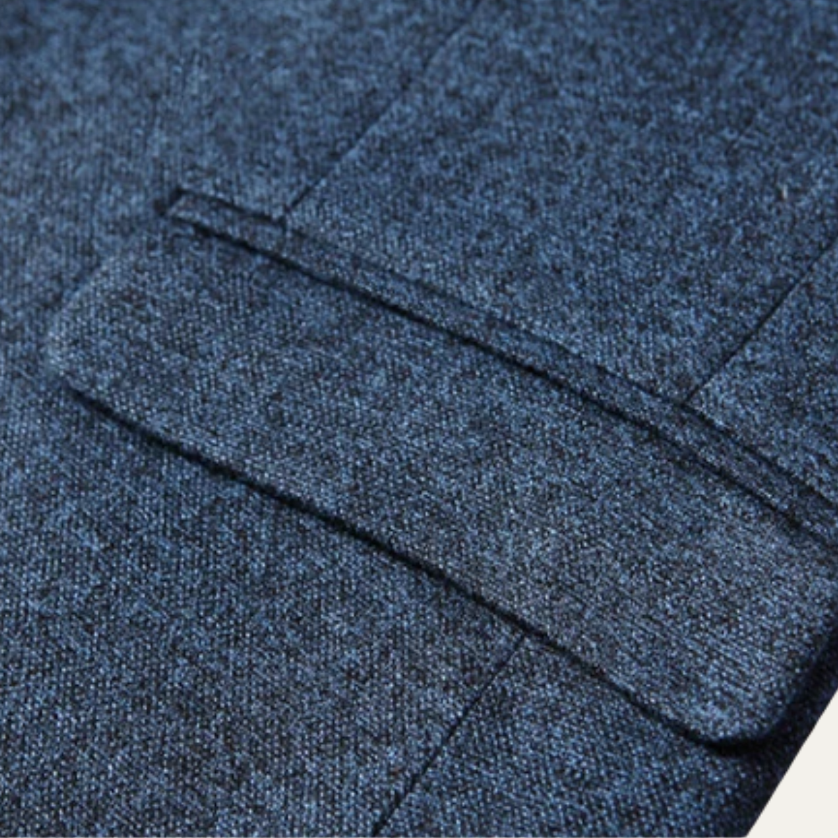 Callum | Men's Smart Casual Slim Fit Blazer Blue Heather