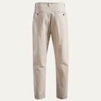 Dama Washington Ezra men's linen pants cream pleated wide leg - view 4