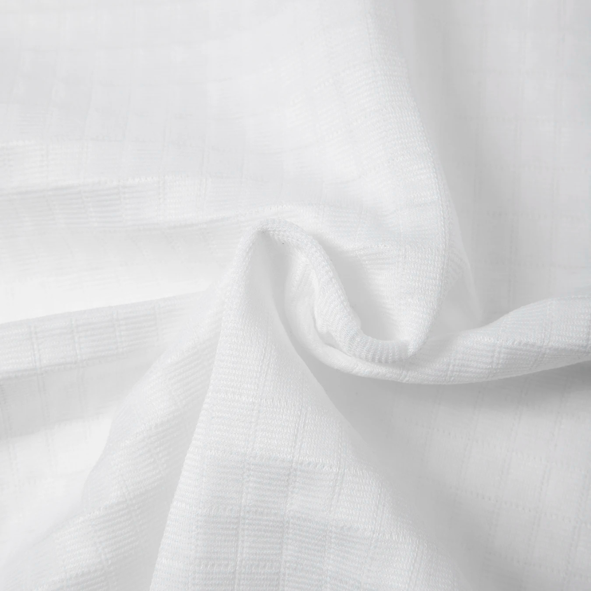 Blake | Men's Quilted Polo Shirt White Long Sleeve