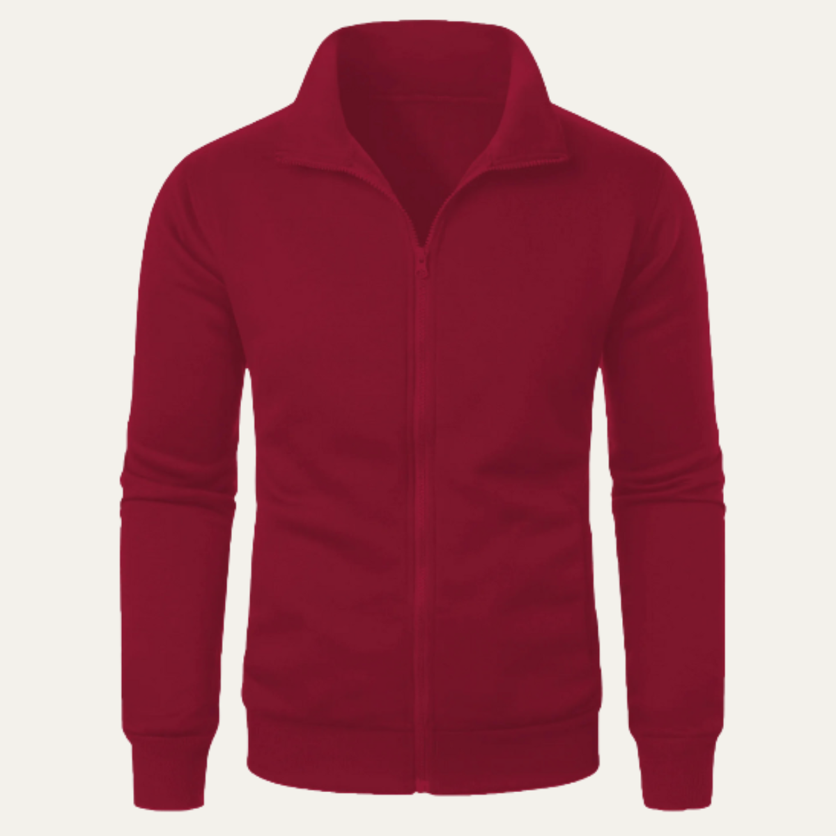 Jude | Men's Zip Up Hoodie Black