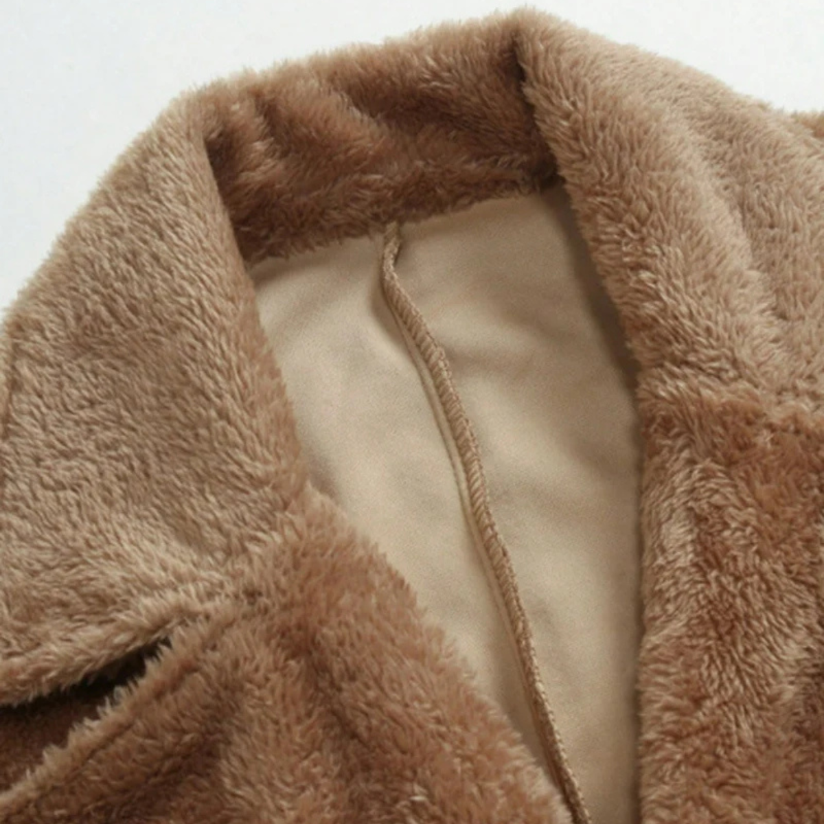 Hale | Men's Double Breasted Wool Coat Camel