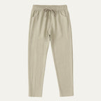 Dama Washington Axel men's linen joggers white lightweight summer pants - view 9