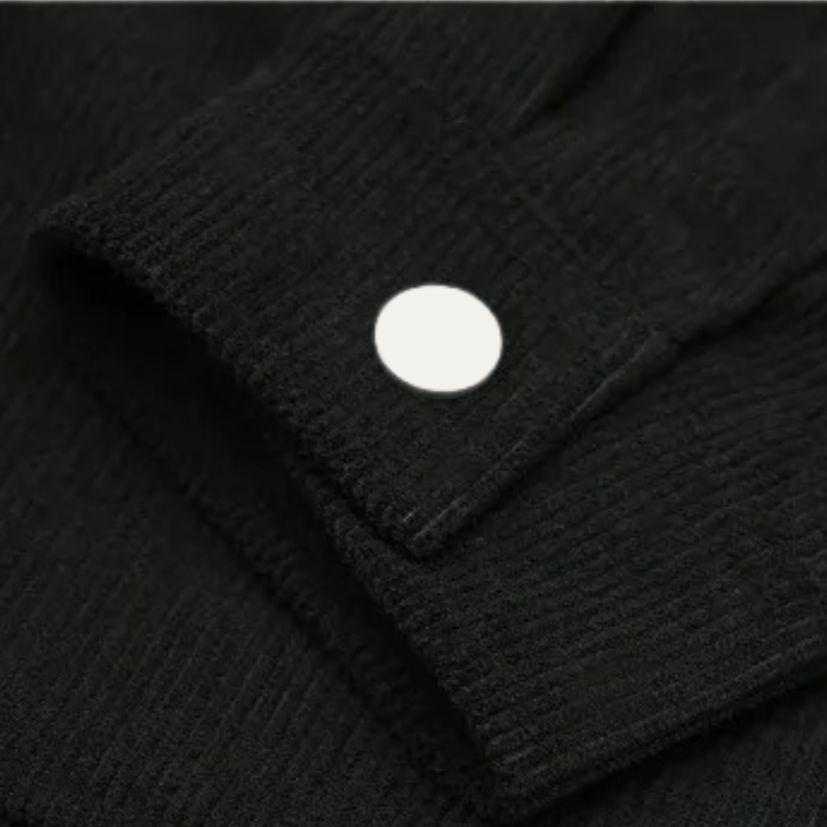 Ezra | Men's Casual Corduroy Jacket Black Button Up