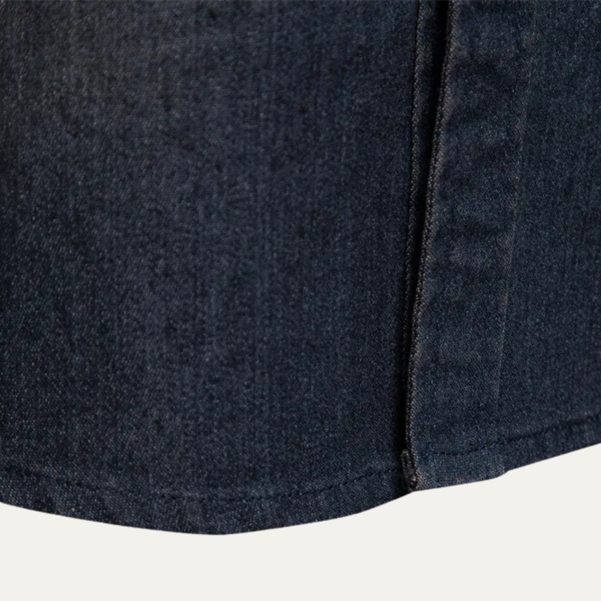 Ash | Men's Denim Shirt Dark Wash Long Sleeve Button Up