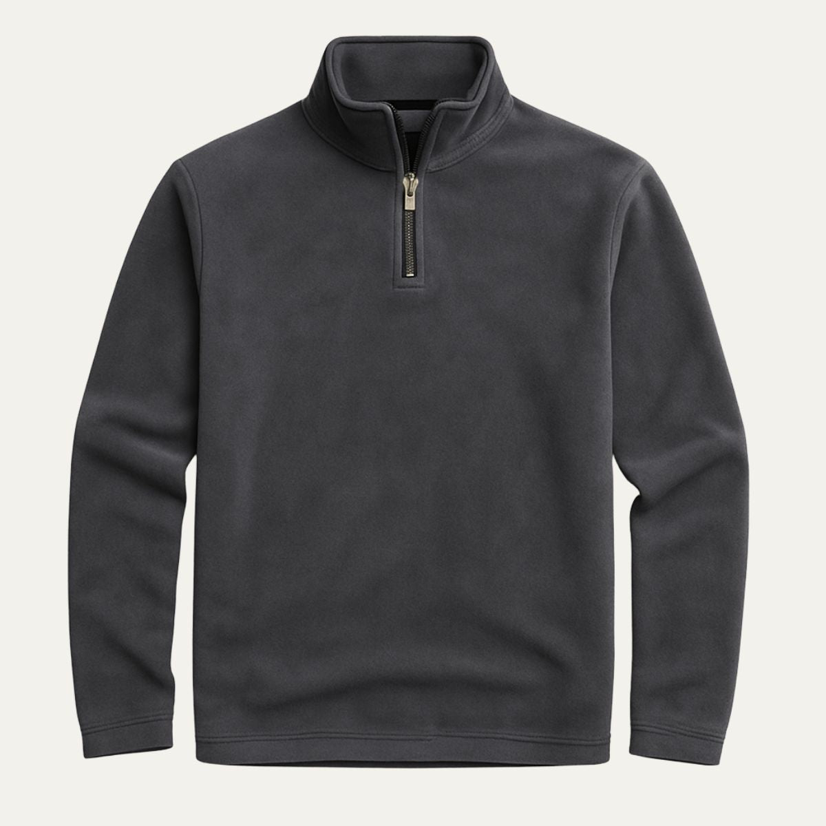 Bram | Men's Quarter Zip Sweater Light Blue