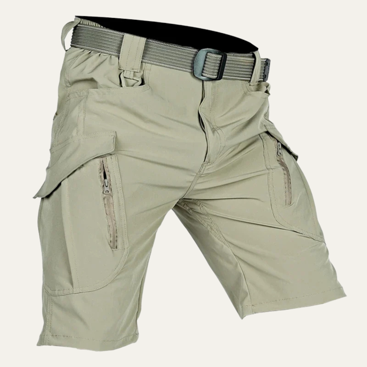 Axel | Men's Cargo Shorts Olive Multiple Pockets