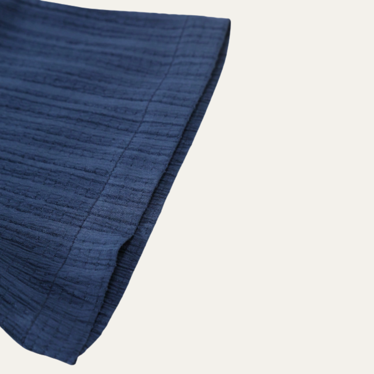 Sage | Men's Linen Shirt And Shorts Set Navy Beige