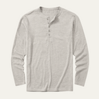 Dama Washington Tate men's henley shirt navy long sleeve - view 3
