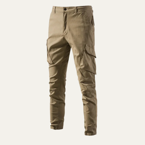 Dama Washington Axel men's cargo pants olive green slim fit tapered - view 2