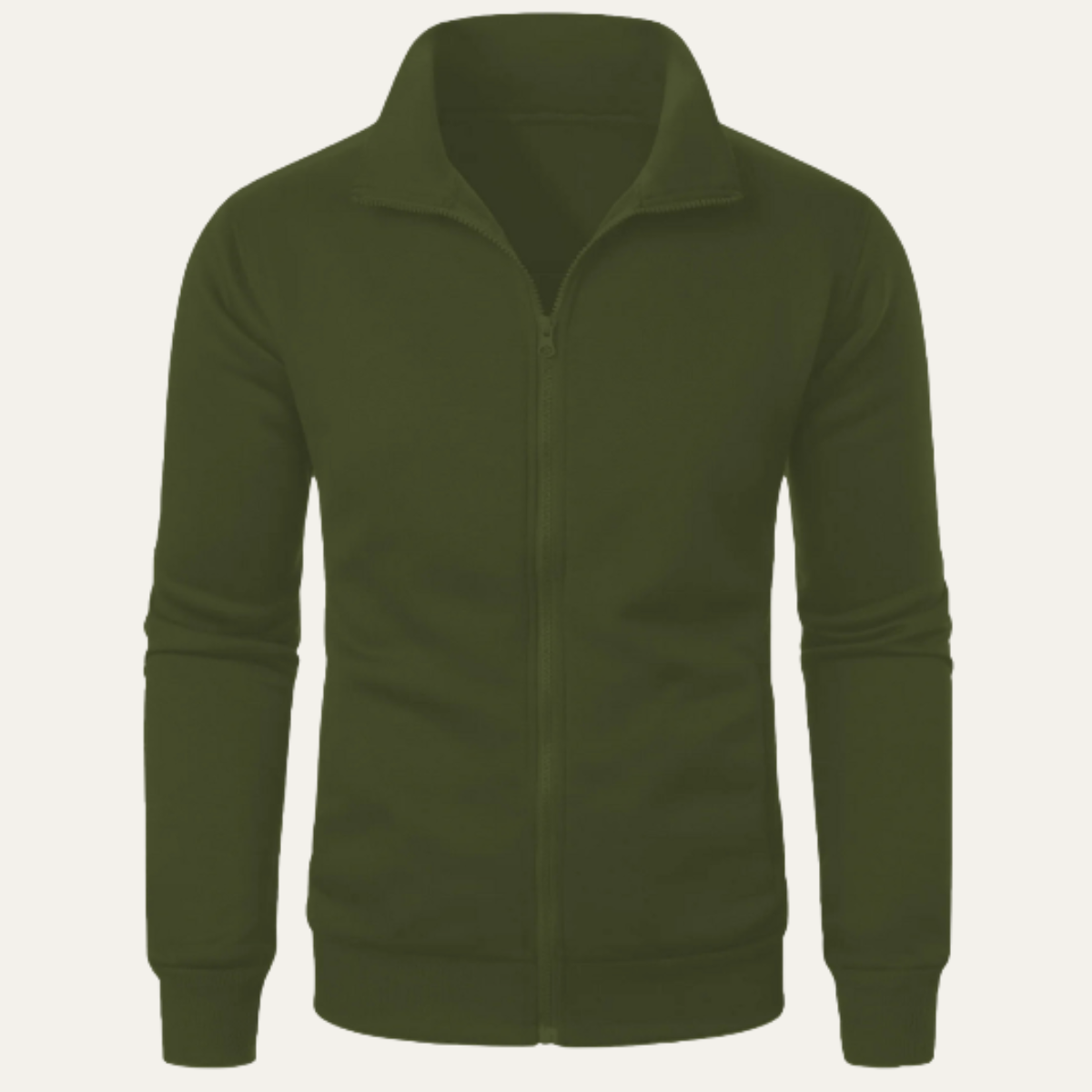 Jude | Men's Zip Up Hoodie Black