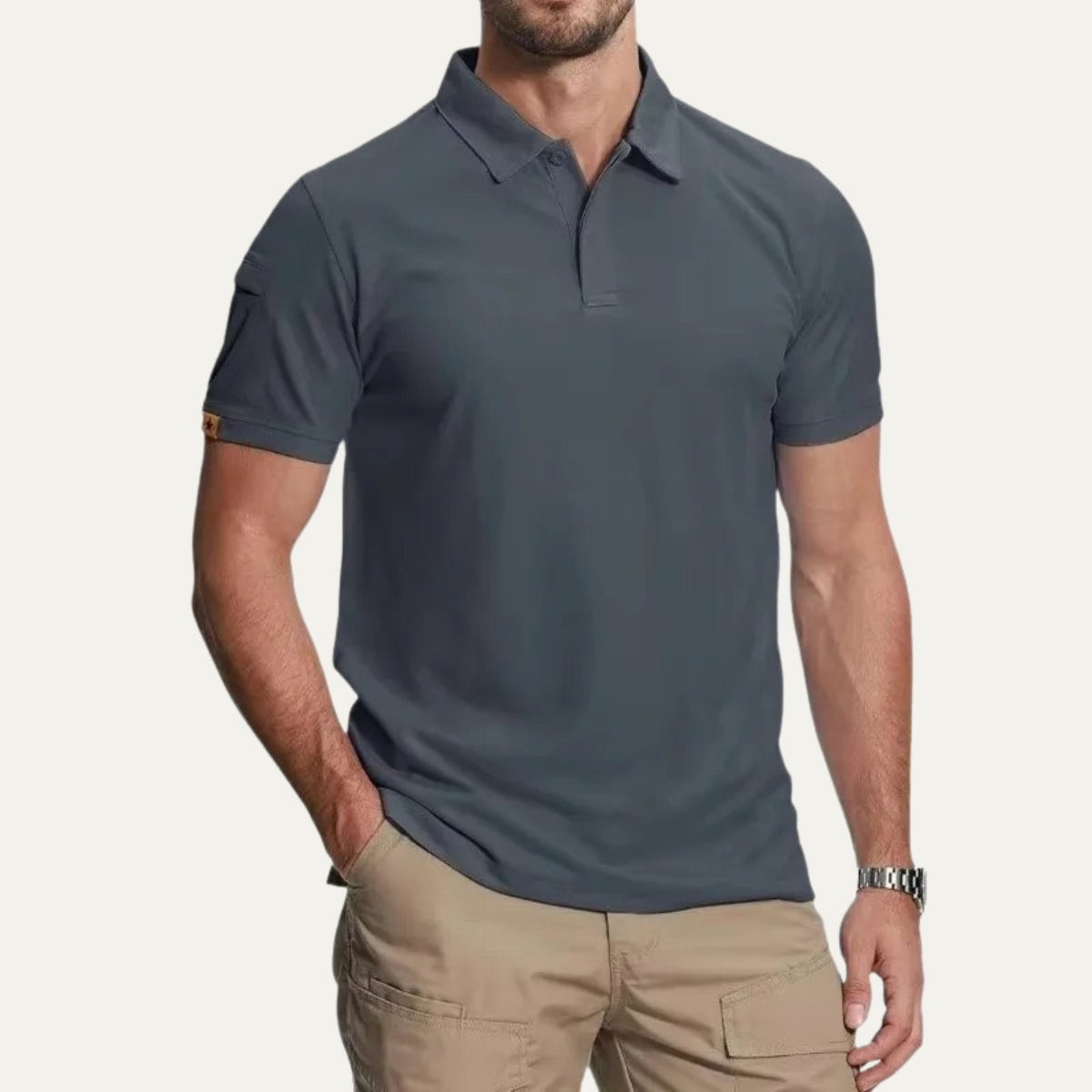 Sage | Men's Polo Shirt Black