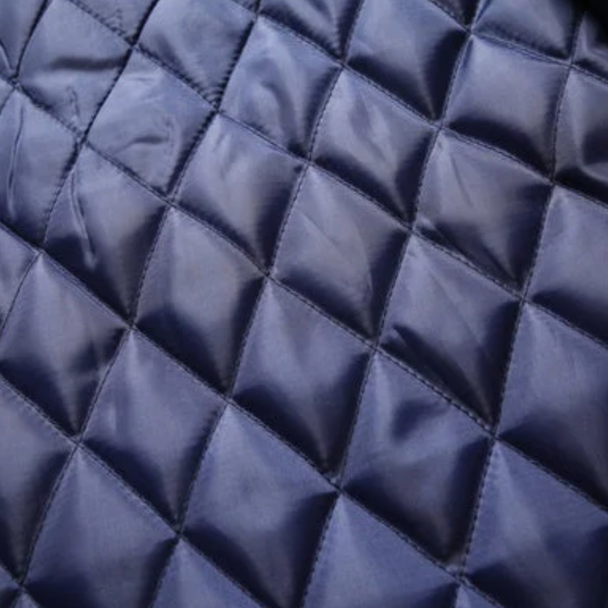 Callum | Men's Classic Wool Winter Coat Navy Quilted Lining