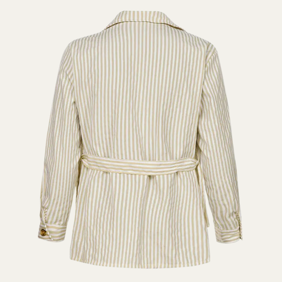 Cruz | Men's Striped Button Up Shirt Gray White Long Sleeve