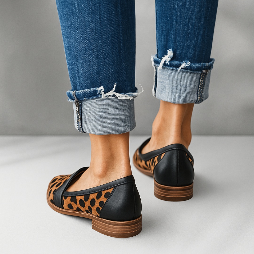 Rue | Women's Pointed Loafer Slip On Shoes Black Suede