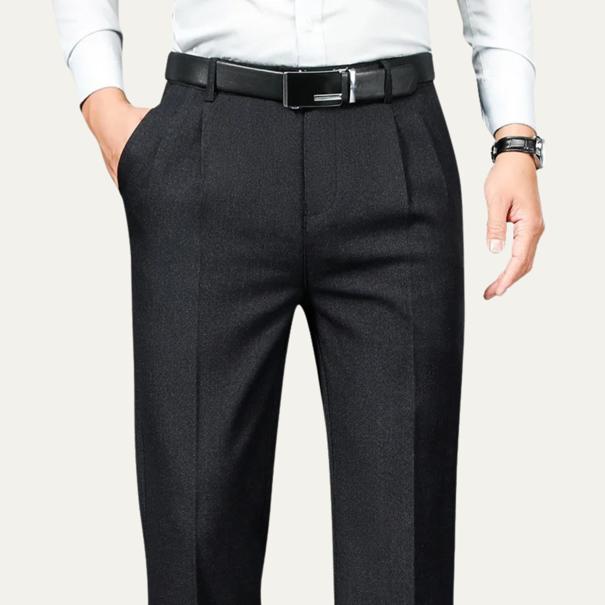 Otis | Men's Tailored Dress Pants Dark Gray