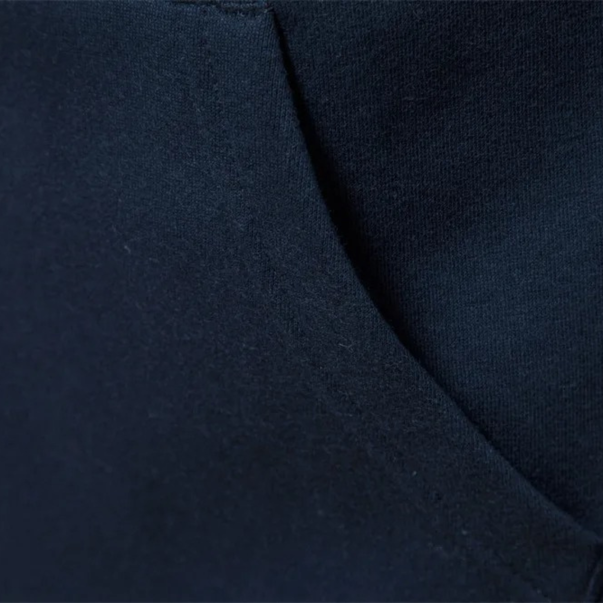 Ezra | Men's Casual Zip Up Sweatshirt Navy