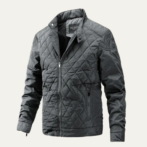 Dama Washington Axel men's quilted jacket black - view 2