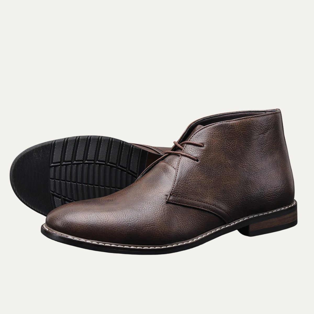 Wyatt | Men's Leather Chukka Boot Brown