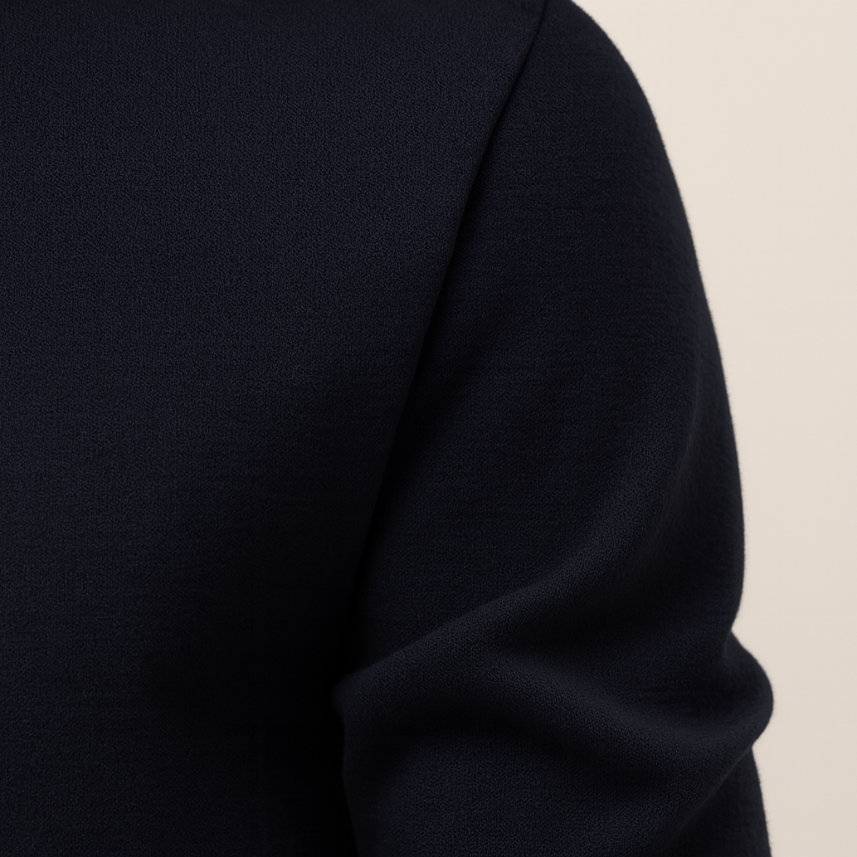 Luca | Men's Quarter Zip Sweater Gray Long Sleeve