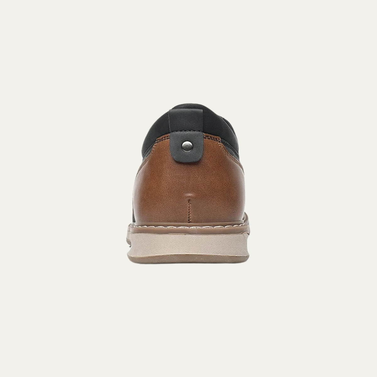 Cole | Men's Oxford Sneaker Black Brown Two Tone Lace Up