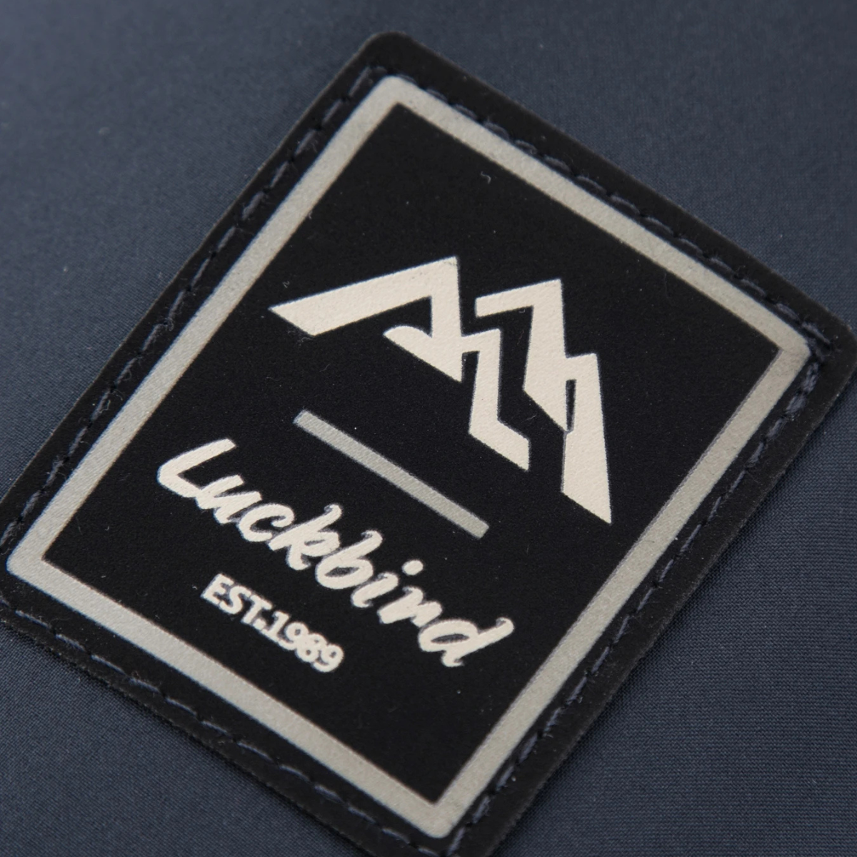 Bram | Men's Puffer Jacket Navy Hooded Quilted Winter Coat