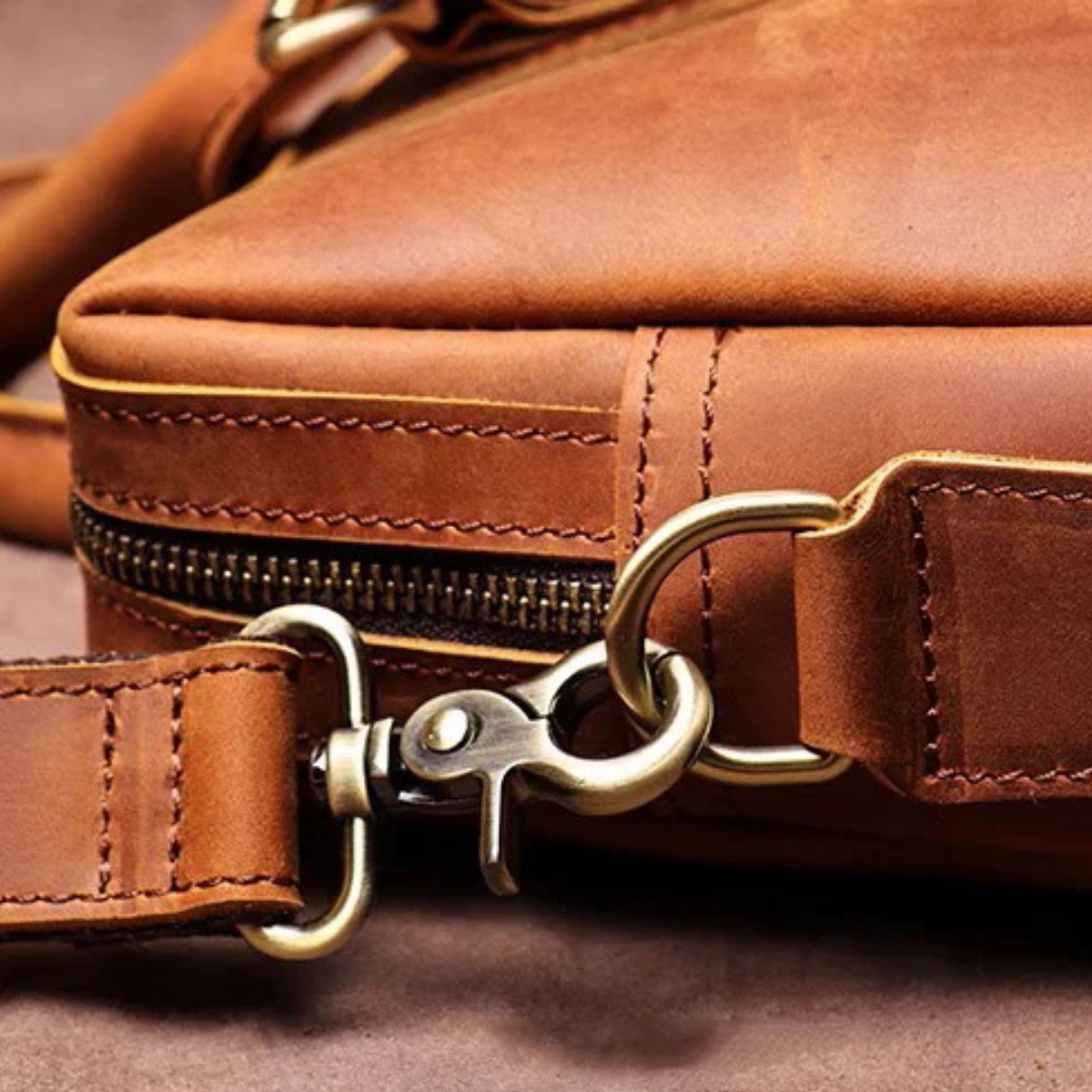 Dama Washington Cabourg men's genuine leather business bag - view 8